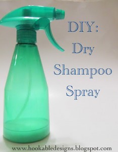 dry shampoo spray