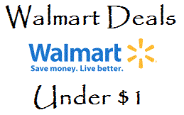 walmart deals under $1