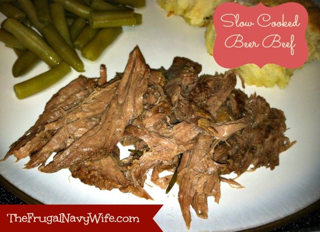 slow cooker beer beef