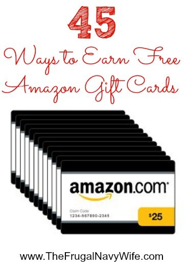 45 Ways to Earn Amazon Gift Cards for Free!