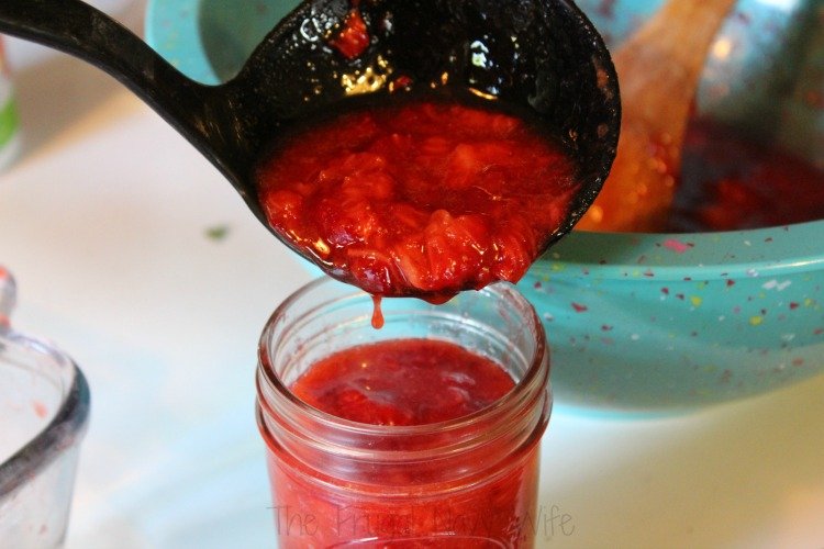 Easy Strawberry Freezer Jam Strawberries Jar