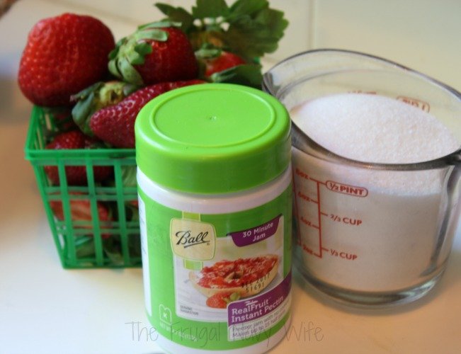 Easy Strawberry Freezer Jam items