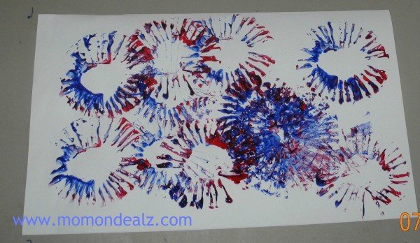 Independence Day Craft Idea for Kids: Spectacular Fireworks