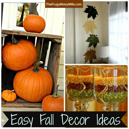 Easy Fall Decor Ideas Edited