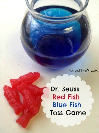 Dr. Seuss Red Fish Blue Fish Game