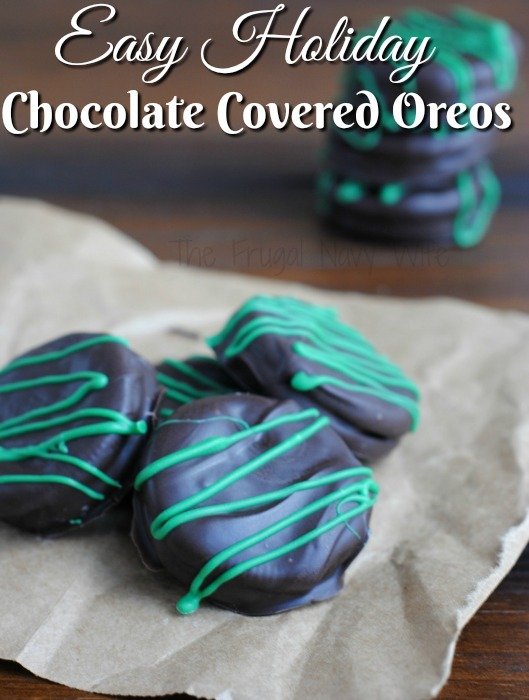 If you are looking for the best Oreo Cookie Recipe this is it. You can't beat chocolate covered Oreos and these are one of the best!