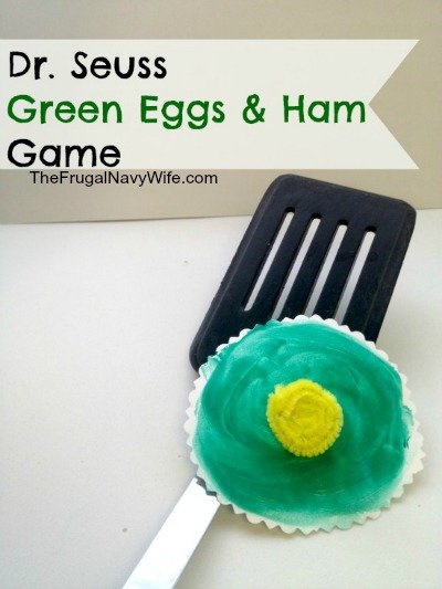 Dr. Seuss Green Eggs and Ham Game