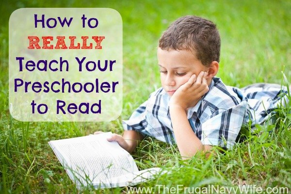 How to REALLY Teach Your Preschooler to Read