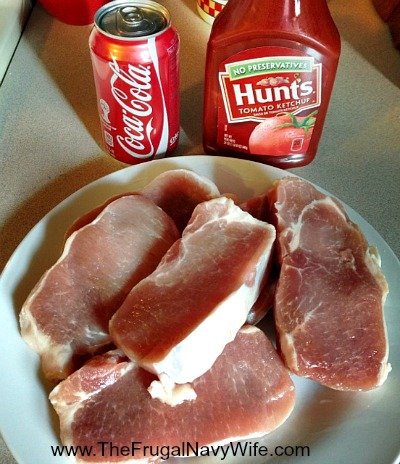 Coca Cola Pork Chop Recipe Ingrediants