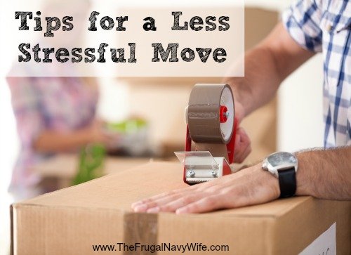 Tips for a Less Stressful Move