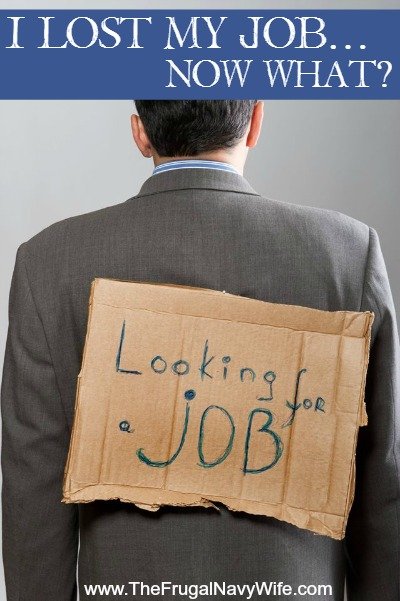 I Lost My Job…Now What