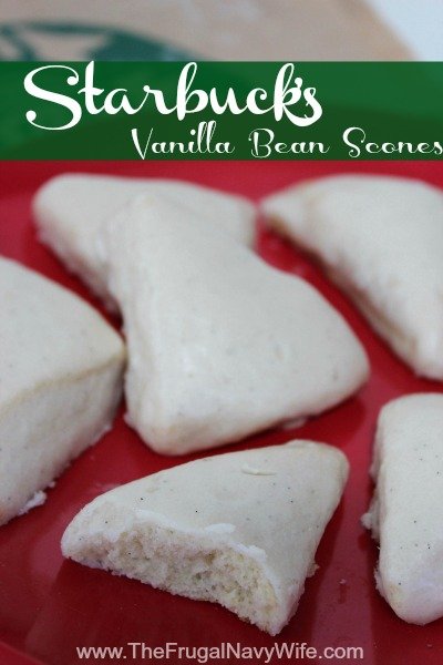 Starbucks Recipes - Vanilla Bean Scone Recipe