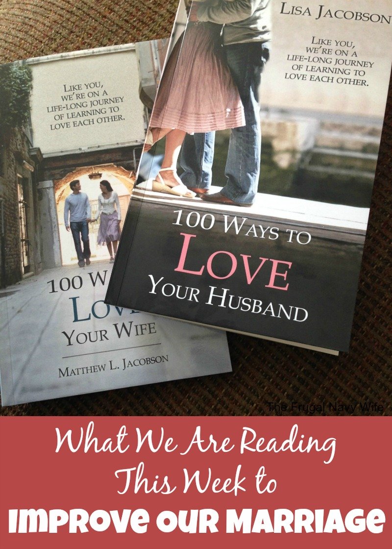 What We Are Reading This Week to Improve Our Marriage