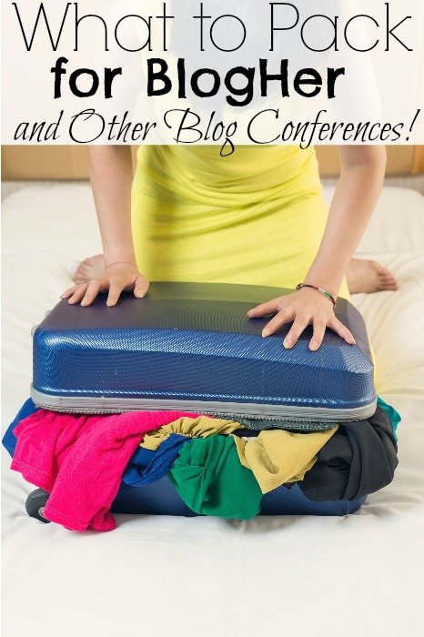 What to Pack for BlogHer and Other Blog Conferences!