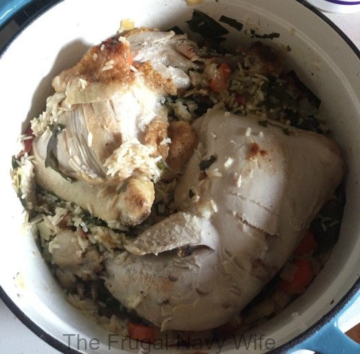 One-Pot Chicken with Rice and Swiss Chard - Everything
