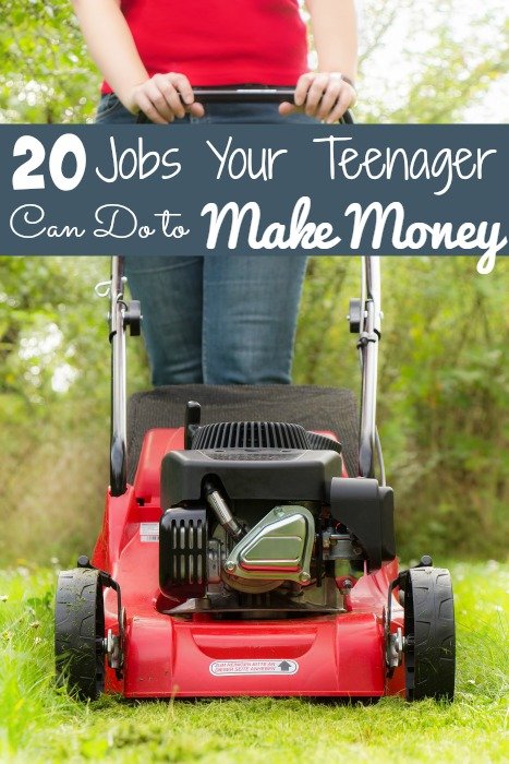 20 Jobs Your Teenager Can Do to Make Money
