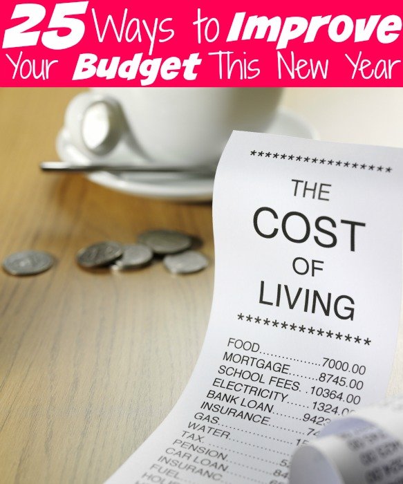 25 Ways to Improve Your Budget This New Year