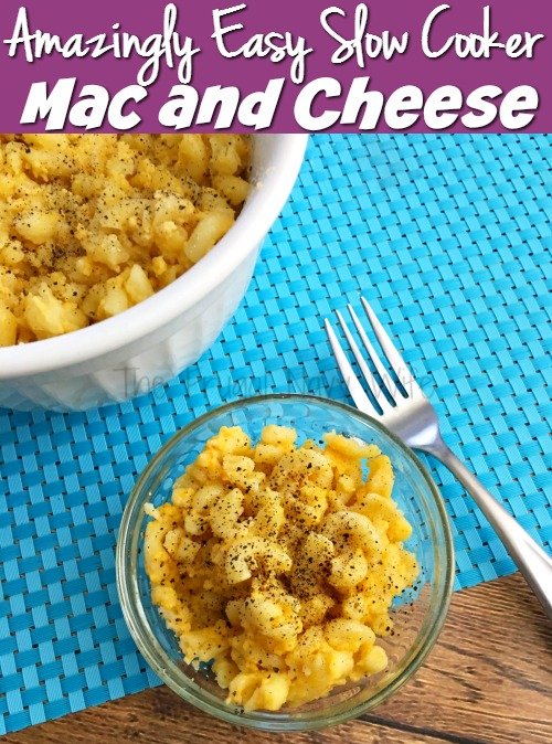Amazingly Easy Slow Cooker Mac and Cheese