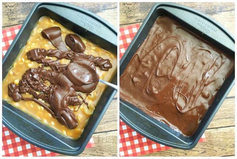 Snickers Peanut Butter Brownies Mix 4