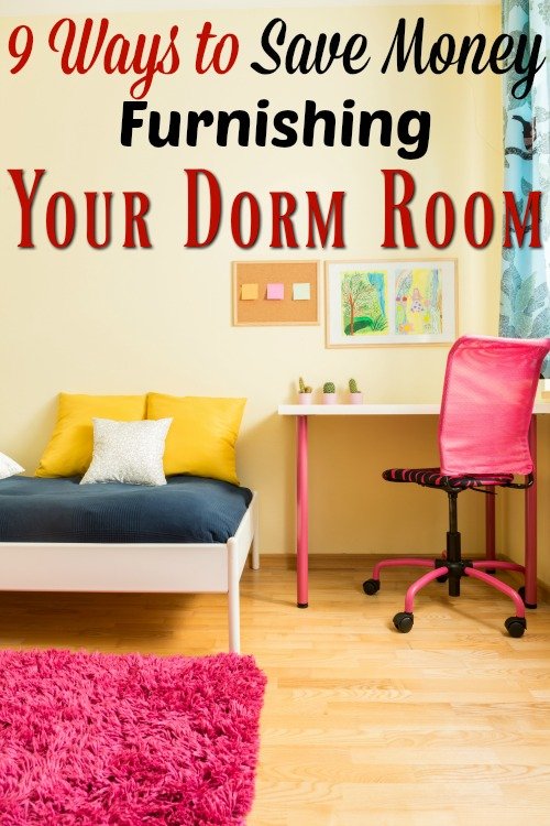 9 Ways to Save Money Furnishing a College Dorm Room Essentials