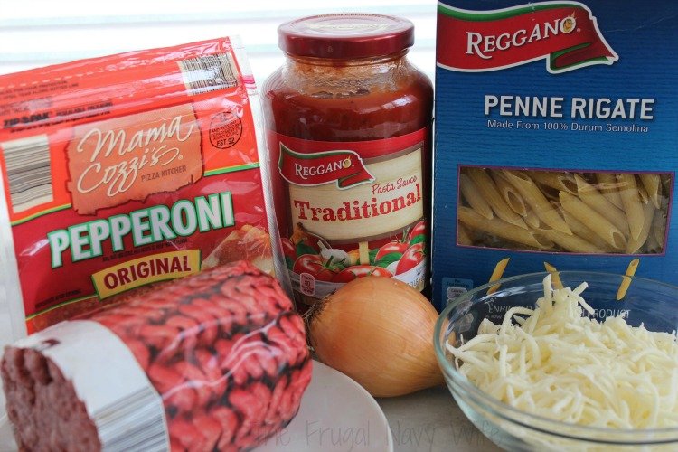 Easy One Pot Pepperoni Pizza Pasta Ing