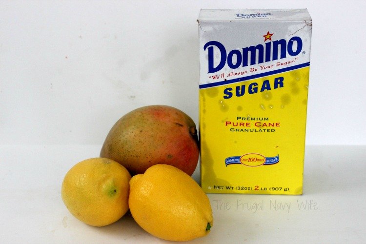 Mango Lemonade Recipe Ingredients