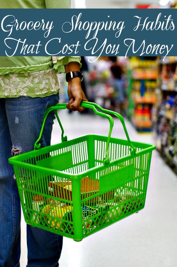 Did you know your grocery shopping habits could be costing you big money? See how and how to break these habits to save you money! 