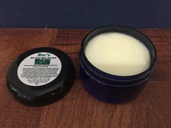 Doc’s Old Time Pain Cream - All Natural Pain Relief Open