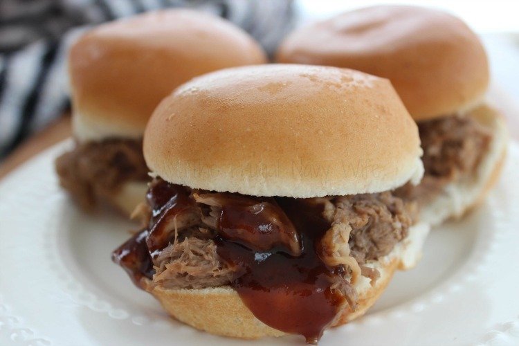 Slow Cooker Coca Cola Pulled Pork Sliders - Cooking with Coca Cola