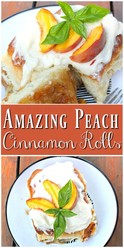 Amazing Peach Cinnamon Rolls Recipes
