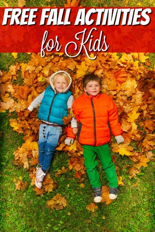 With the weather cooling off it's time to get your kids outside before it gets too cold! These free fall activities for kids are perfect for that!