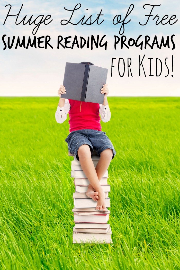 This huge list of free summer reading programs for kids will help keep your kids reading and they can earn everything from money to theme park tickets. 