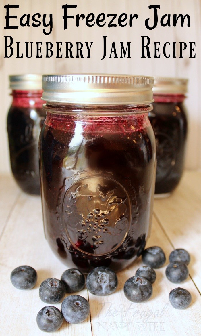Stop canning jam! Freezer jam will change your life! It's so much easier and this blueberry jam recipe is a family favorite! 