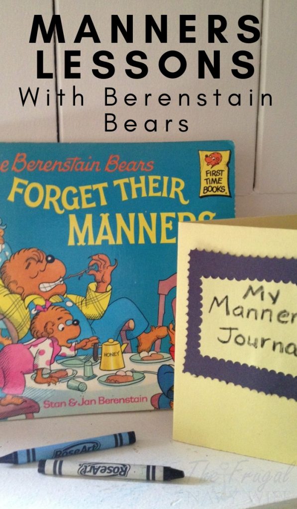 Every now and then children forget to use their manners. The Berenstain Bears Forget Their Manners is the perfect book for getting them back on track. #manners #kids #parenting #berenstainbears #frugalnavywife | Teaching Manners | Parenting | Kids | Berenstain Bears
