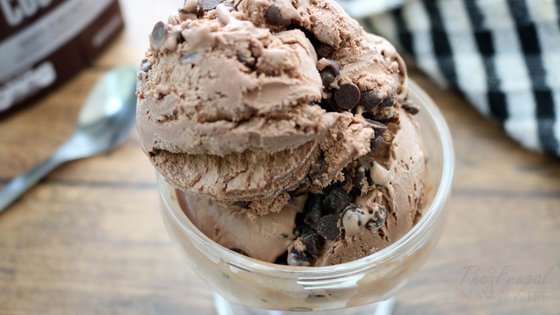When I started my venture into the no churn ice cream faze of course it had to be with this chocolate No-Churn Ice Cream recipe! So Simple! #icecream #nochurn #thefrugalnavywife #chcoclate | Dessert Recipes | Ice Cream Recipes | No Churn Ice Cream | Chocolate Recipes