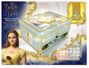 Beauty and the Beast Glittery Glam Mosaic Box