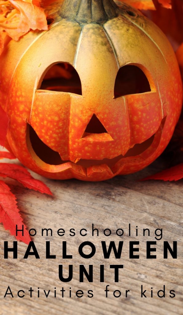 A mini Halloween unit study full of Halloween Activities for Kids for the week of Halloween is here! Huge variety of learning tools and its fun! #halloween #homeschooling #halloweenactivtiesforkids #frugalnavywife | Halloween Homeschool Unit | Halloween Activities for Kids | Halloween | Homeschooling Units
