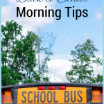 Check out these time-saving back-to-school morning tips! You will love knowing how you can save time in the mornings with your kids! #backtoschool #frugalnavywife #momtips #timesavingtips | Going Back to School | Fall School Tips | Save Time | Routine Hacks | Back to School Hacks