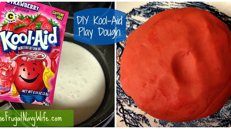 DIY Kool Aid Play Dough