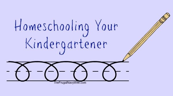 Homeschooling Your Kindergartener