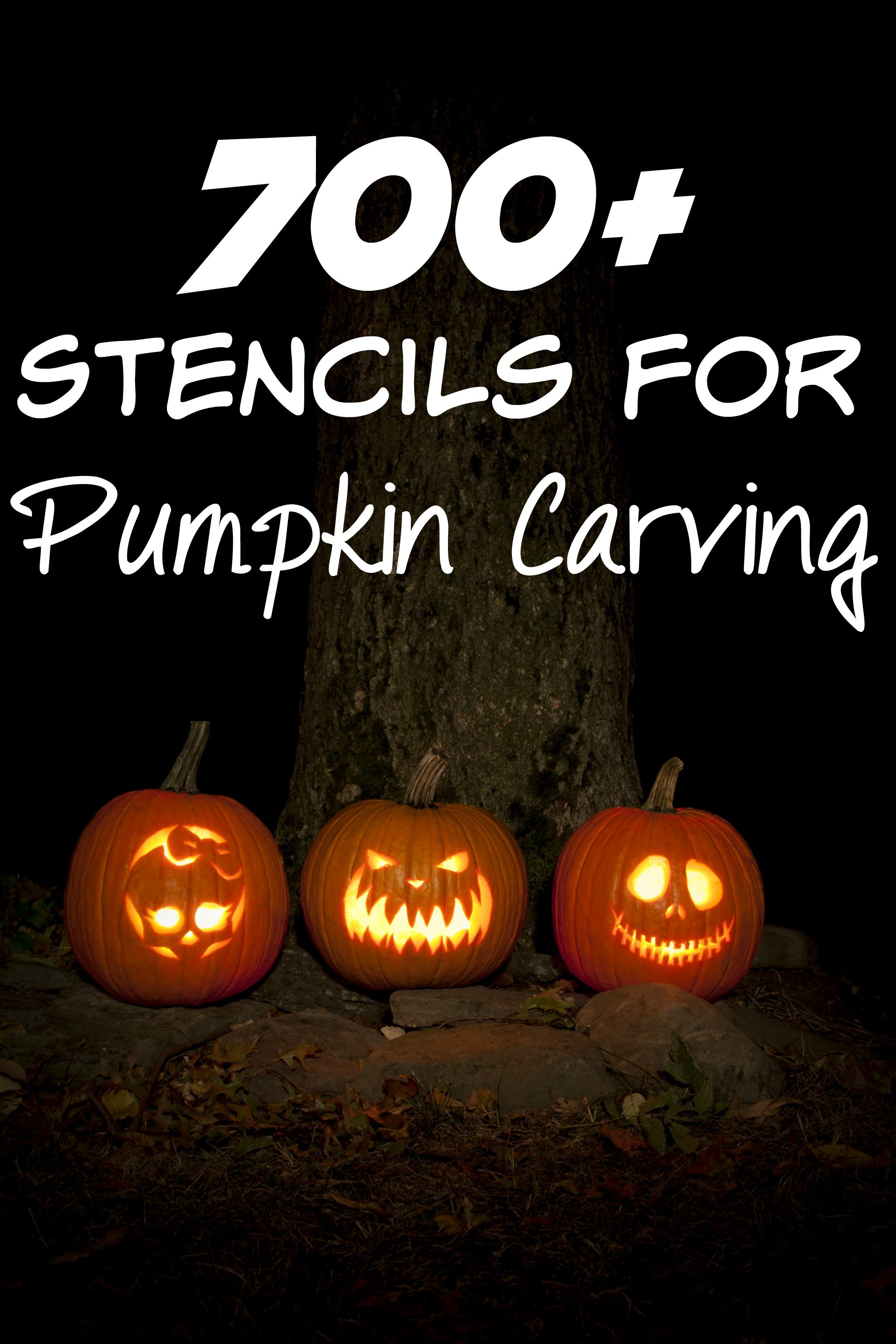 Over 700 Free Pumpkin Carving Stencils From Disney to Kate Middleton ...
