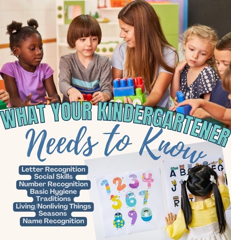 What Your Kindergartener Needs to Know