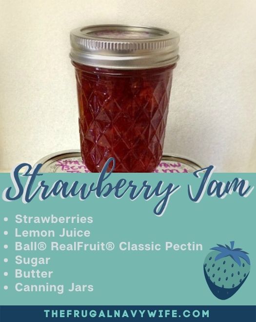 Making and Canning Strawberry Jam