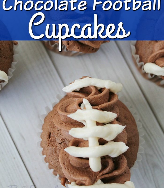 Chocolate Football Cupcakes Recipe