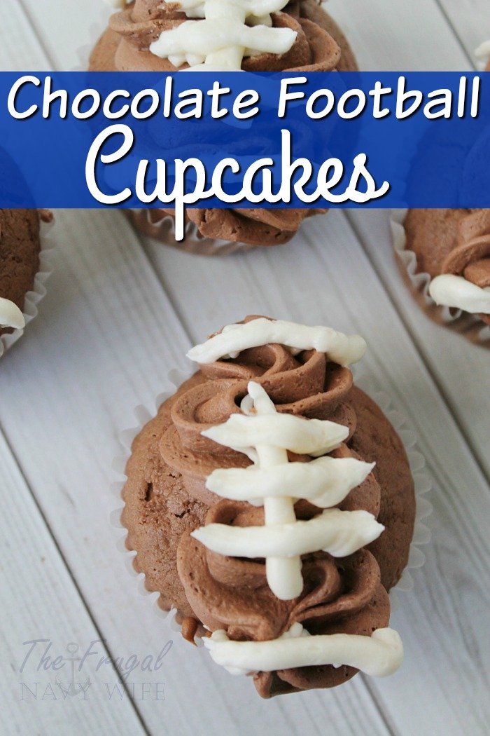 Chocolate Football Cupcakes Recipe