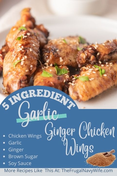 Garlic Ginger Chicken Wings Recipe