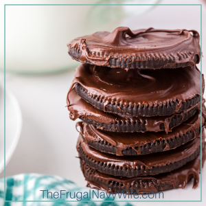 There’s no denying that thin mint cookies are the best girl scout cookie—their minty, chocolatey goodness is downright addictive! #frugalnavywife #thinmintcookies #girlscoutcookies #copycatrecipes #cookies | Thin Mint Cookies | Girl Scout Cookies Recipes | Copycat Thin Mint Cookies Recipes | Cookies Recipes | Easy Recipes