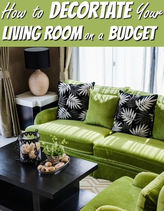 Living Room Decorating Ideas on a Budget - The Frugal Navy Wife