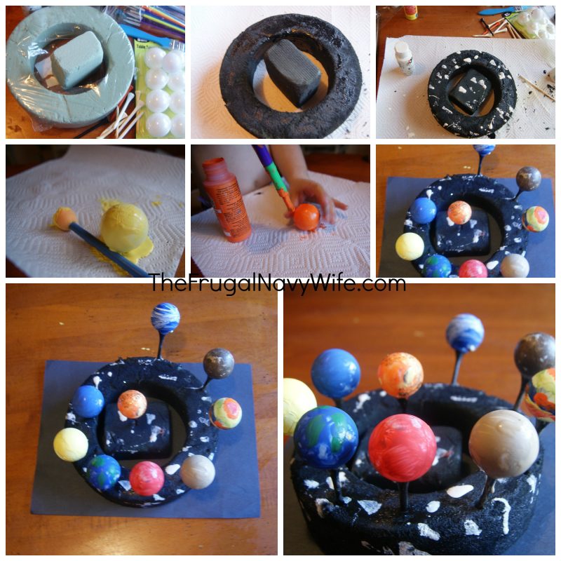 Magic School Bus Lost in the Solar System Art Project