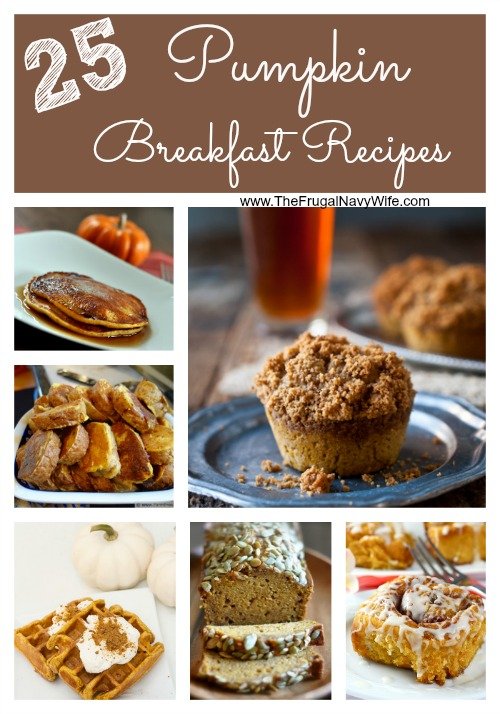 25 Easy Pumpkin Recipes for Breakfast